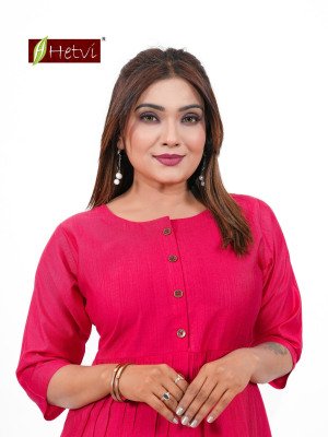 Hetvi Yukti Rayon Dobby Umbrella Kurti kurtis catalogs