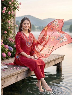 Hira Kit-Kat  Kurti Pant with Dupatta kurti pant with dupatta Catalogs