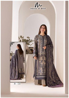 House Of Mist Ghazal Cotton Collection Vol 13 Premium Pure Cotton Suit Material Top, Bottom And Dupatta Wholesale kurtis catalogs