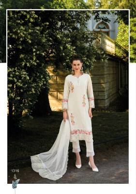 Ibadat 03 by Lady leela Applique work fancy kurti pant and dupatta catalogue at amaviexpo readymade suit catalogs