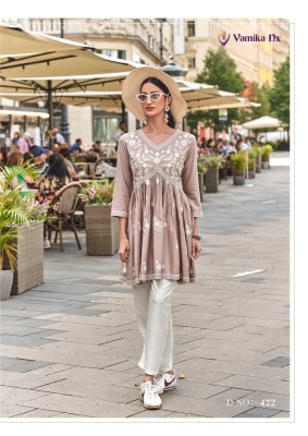Ibadat vol 2 by Vamika Nx heavy reyon fancy western top catalogue at  amaviexpo western wear catalogs