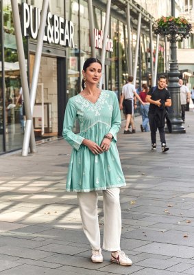 Ibadat vol 2 by Vamika Nx heavy reyon fancy western top catalogue at  amaviexpo western wear catalogs