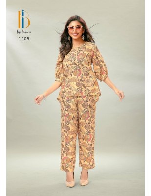 Imperia by Everyday muslin cotton with digital printed Readymade Cord Sets catalogue at low rate Size wise Combo Set