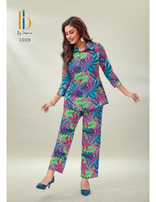 Imperia by Everyday muslin cotton with digital printed Readymade Cord Sets catalogue at low rate Size wise Combo Set