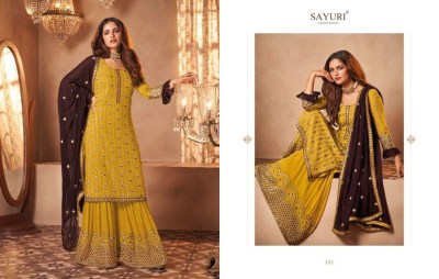 Inara present Sayuri designer fancy sharara suit catalogue at wholesale price pakistani suit catalogs