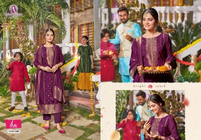 Isavasyam corporation by banarasi handwork designer readymade suit catalogue at wholesale rate kurtis catalogs