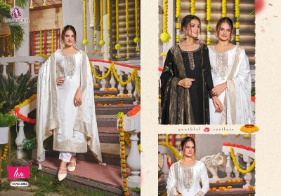 Isavasyam corporation by banarasi handwork designer readymade suit catalogue at wholesale rate kurtis catalogs