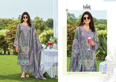 Ishaal Prints GULMOHAR Vol-41 Pure Lawn 3-Piece Dress Material with Dupatta dress material catalogs