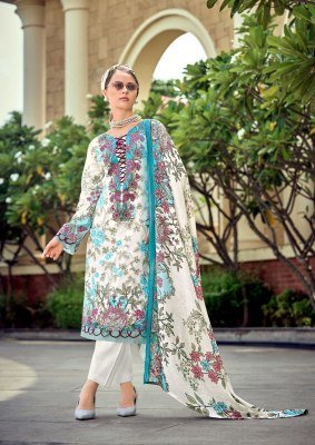 Ishaal Prints Gulmohar Combo Pure Lawn Cotton Readymade Salwar Kameez Wholesale  readymade suit catalogs