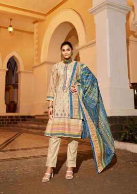 Ishaal Prints  Presents Ishaal Embroidered Vol 6 Luxury Lawn Cotton Embroidered Pakistani Salwar Suits catalogue wholesale price  pakistani suit catalogs