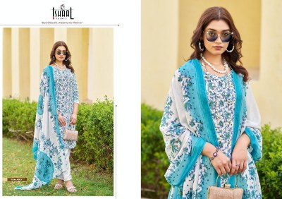 Ishaal prints by Kesariya vol 4 pure lawn cotton unstitched salwar kameez catalogue at low rate salwar kameez catalogs