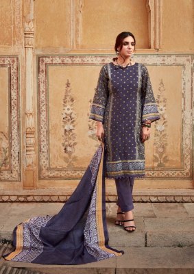 Ishal present Gulmohar vol 28 heavy lawn cotton unstitched dress material at wholesale price salwar kameez catalogs