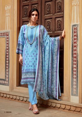 Ishal present Gulmohar vol 28 heavy lawn cotton unstitched dress material at wholesale price salwar kameez catalogs