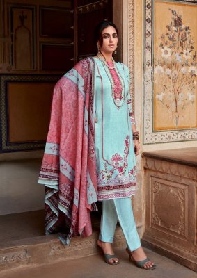 Ishal present Gulmohar vol 28 heavy lawn cotton unstitched dress material at wholesale price salwar kameez catalogs