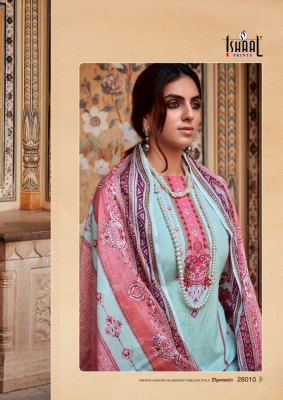 Ishal present Gulmohar vol 28 heavy lawn cotton unstitched dress material at wholesale price salwar kameez catalogs