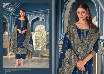 Ishana by Belliza pure viscose designer embroidered unstitched salwar suit catalogue at wholesale price salwar kameez catalogs