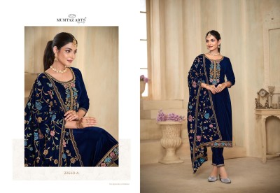 Ishq by Mumtaz arts premium velvet fancy embroidered dress material catalogue salwar kameez catalogs