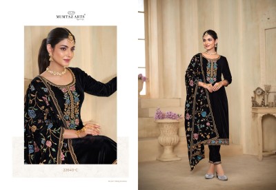 Ishq by Mumtaz arts premium velvet fancy embroidered dress material catalogue salwar kameez catalogs