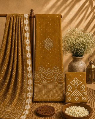 JS PRIYA BANDHANI Vol-44 Premium New Style Bandhej Print Dress Material dress material catalogs