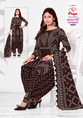 JS PRIYA BANDHANI Vol-44 Premium New Style Bandhej Print Dress Material dress material catalogs