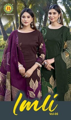 JT Imli Vol 5 Readymade Rayon Kurti Pant with Printed Dupatta Set 
