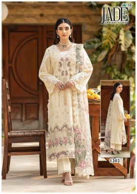 Jade Bin Saeed Vol 12 Readymade New Collection Karachi Kurti Pant And Dupatta Wholesale  kurtis catalogs