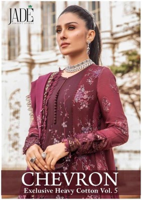 Jade Chevron Exclusive Heavy Cotton Vol 5 Karachi Cotton Pakistani Suits catalogue wholesale rate  Amavi