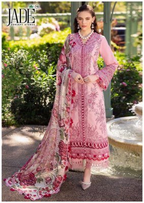 Jade Crimson Exclusive Heavy Lawn Collection Vol 10 Pure Heavy Lawn Top And Bottom with Pure Cotton Dupatta Wholesale kurtis catalogs