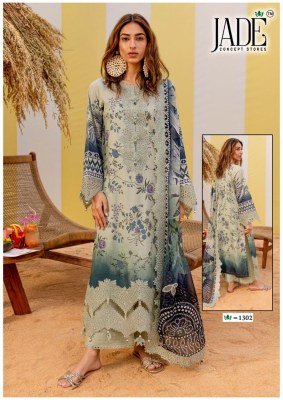 Jade Crimson Vol 13 Karachi Dress Material lawn cotton catalogue wholesale rate  dress material catalogs