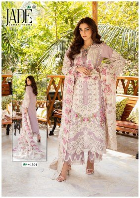 Jade Crimson Vol 13 Karachi Dress Material lawn cotton catalogue wholesale rate  dress material catalogs