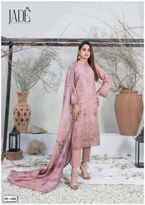 Jade Crimson Vol 4 Exclusive Lawn Cotton Karachi Suits catalogue wholesale rate  Karachi suits catalogs
