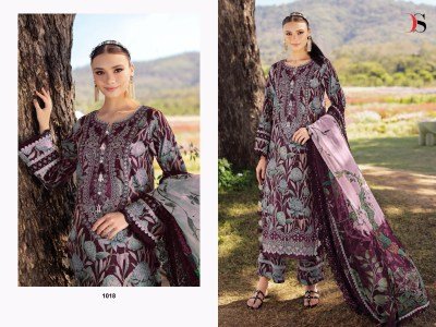 Jade Flora 25 -2 by Deepsy Suit Pure Cotton Heavy Dress material collection with low rate dress material catalogs