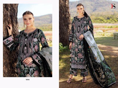 Jade Flora 25 -2 by Deepsy Suit Pure Cotton Heavy Dress material collection with low rate dress material catalogs