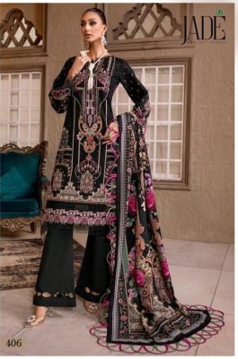 Jade present bin saeed pure heavy lawn cotton salwar kameez catalogue at affordable rate Amavi