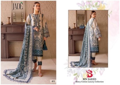 Jade present bin saeed pure heavy lawn cotton salwar kameez catalogue at affordable rate salwar kameez catalogs