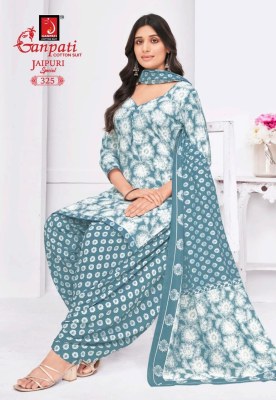 Jaipuri Special Patiyala vol 15 by Ganpati Heavy Cotton printed dress material in low rate salwar kameez catalogs