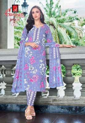 Jaipuri Special Vol 15 by Ganpati Heavy Cotton Printed dress material collection with low rate salwar kameez catalogs