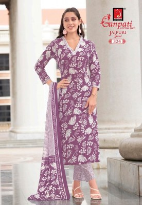 Jaipuri Special Vol 15 by Ganpati Heavy Cotton Printed dress material collection with low rate salwar kameez catalogs