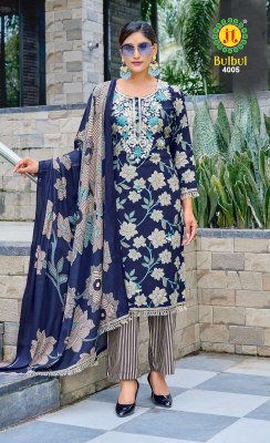 Jamatmal Tilokchand Bulbul 4 Designer Unstitched Rayon Fabric Suit Set Top, Bottom And Dupatta Wholesale dress material catalogs