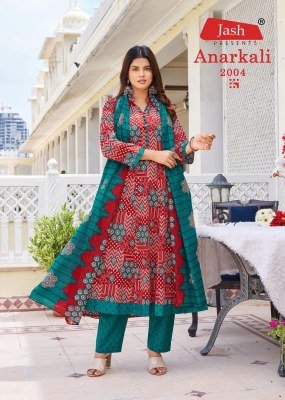 Jash Anarkali Vol-2 Anarkali Style Kurti Pant with Dupatta fancy Anarkali suit catalogs