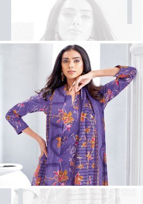 Jash Kajal Vol 1 Pure Cotton Printed Kurti Pant with Dupatta Ethnic Wear Catalog Wholesale kurti pant with dupatta Catalogs