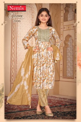 Jasmine vol 2 by Nemis Girls anarkali suit collection at amavi Expo readymade suit catalogs
