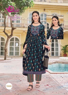 Jasmine vol 5 by devi heavy reyon nayra cut readymade suit catalogue at affordable rate fancy Anarkali suit catalogs