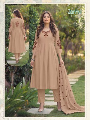 Jhanvi Heavy Mul Chanderi Kurti pant with Dupatta Set kurti pant with dupatta Catalogs