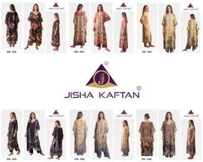 Jisha Kaftan Volume 1 Kaftan Co-Ord Set with Necklace co ord set catalogs