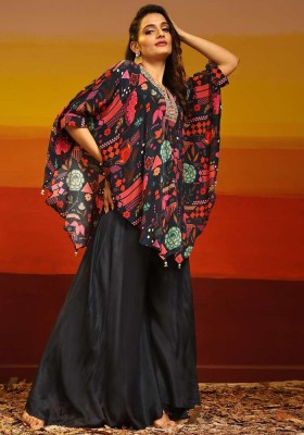 Jivora Poncho Exclusive Kaftan Stylish Designer Western Top Collection kurtis catalogs