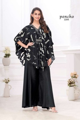 Jivora Poncho Exclusive Kaftan Stylish Designer Western Top Collection kurtis catalogs