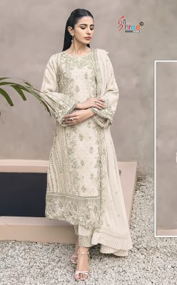 K 5306 by Shree Fab Heavy Organza Embroidered unstitched dress material catalogue at affordable rate  Shree fab