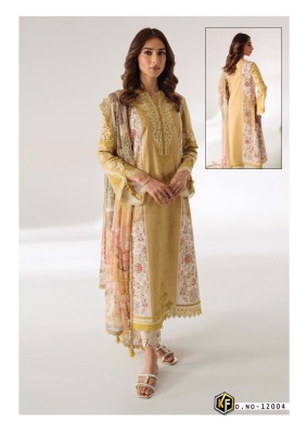 K Kasha vol 12 by Keval Fab Exclusive Designer Unstitched dress material collection with affordable rate dress material catalogs