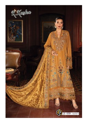K Kasha vol 16 by Keval Fab Exclusive Karachi Suit catalogue at low price dress material catalogs
